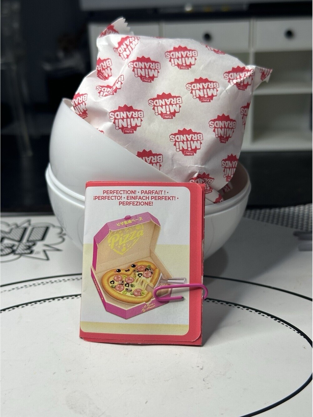 Mini Brands Create Kawaii Kitchen Cuisine Pizza ZURU